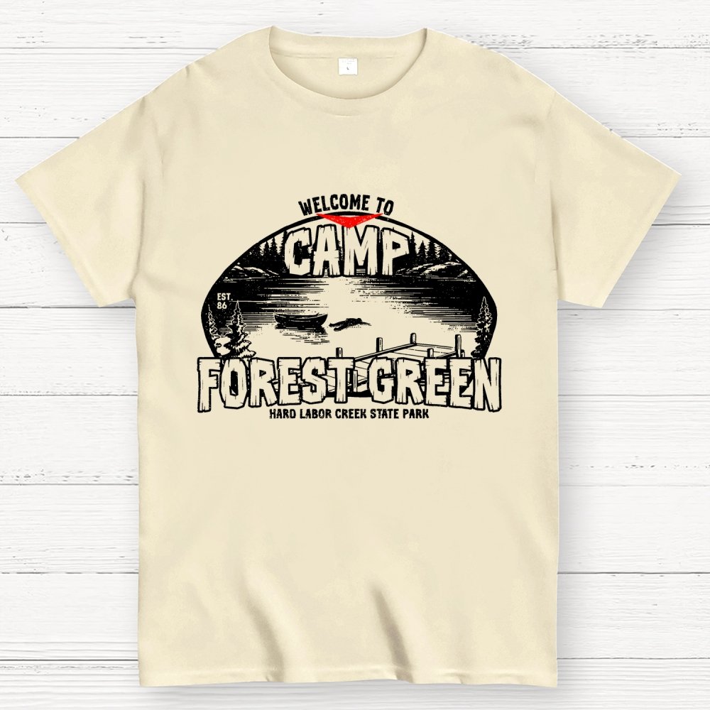 Camp Forest Green Geek T-Shirt