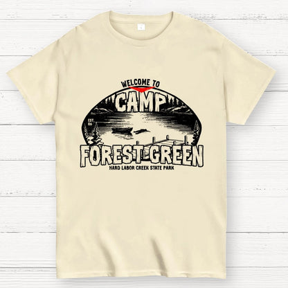 Camp Forest Green Geek T-Shirt