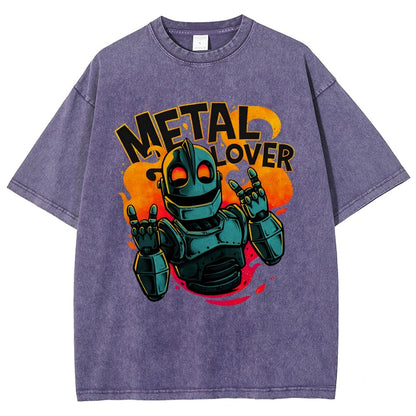 Giant Metal Lover Vintage Distressed T-shirt