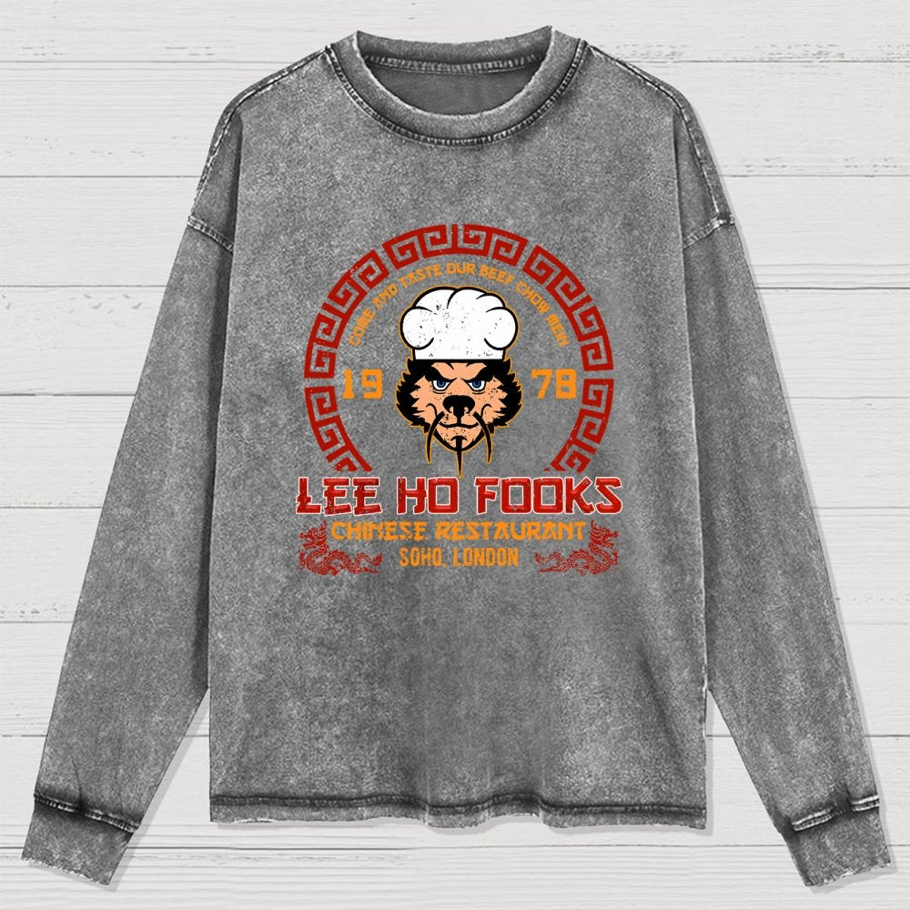 Lee Ho Fooks Washed Long Sleeve Tee