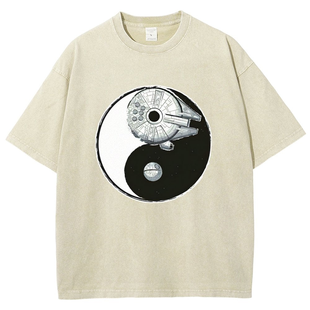 Balance Of The Energy Vintage Distressed T-shirt