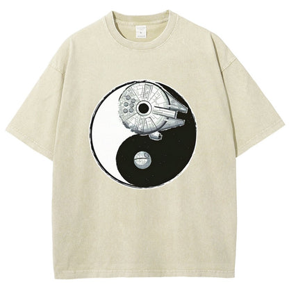 Balance Of The Energy Vintage Distressed T-shirt