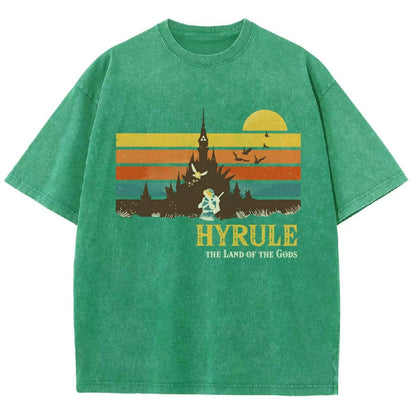 The Land Of Gods Vintage Distressed T-shirt