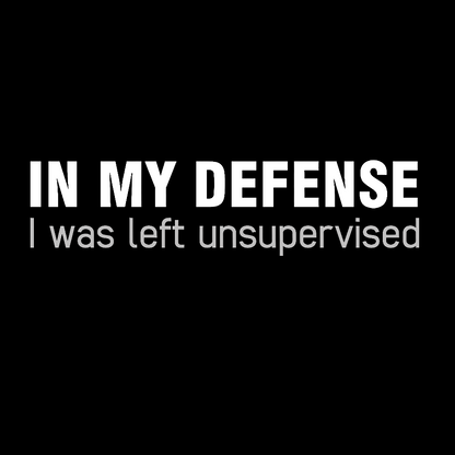 I Was Left Unsupervised Geeky T-Shirt