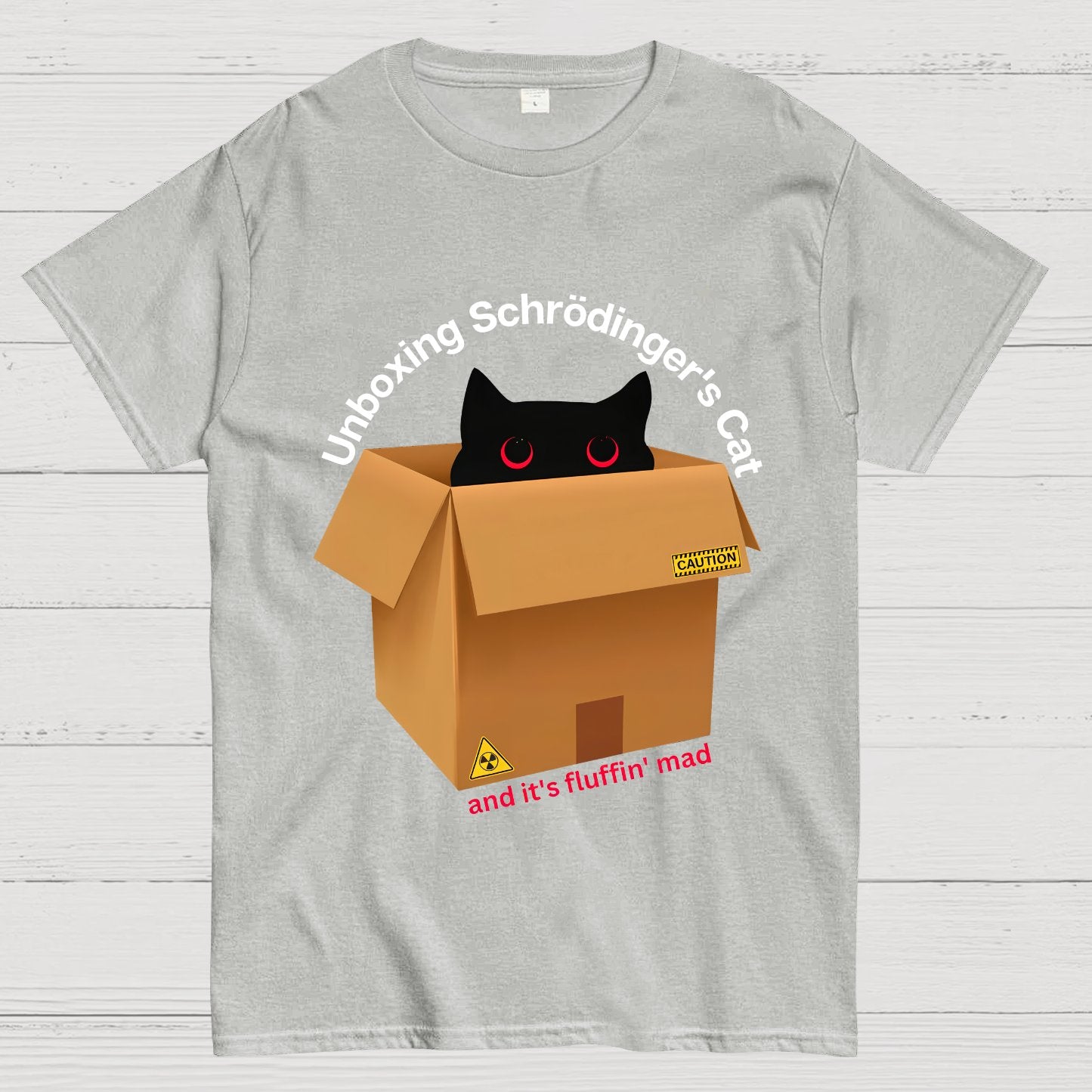 Unboxing Schrodinger's Cat Geeky T-Shirt