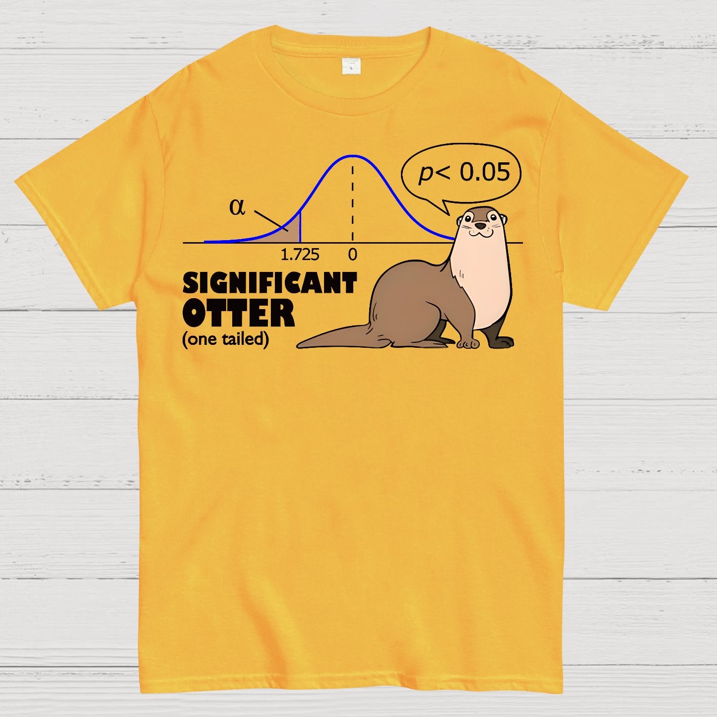 Significant Otter (One Tailed) Geek T-Shirt
