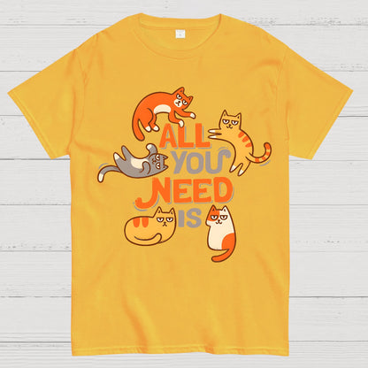 All You Need Is Cat Geek T-Shirt