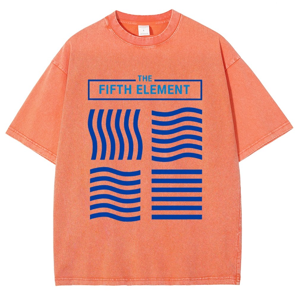 Elemental Stones Nerd Vintage Distressed T-shirt