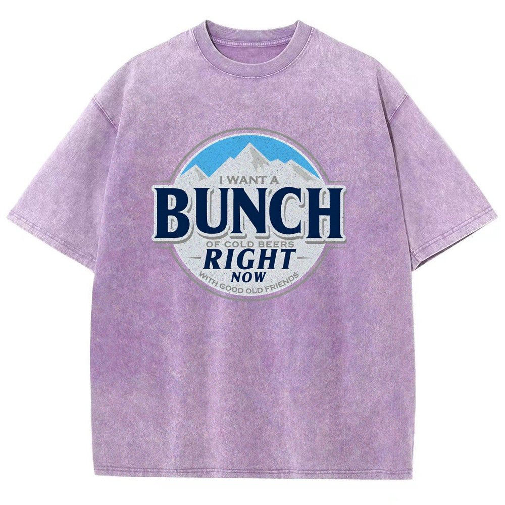 Cold Beers and Friends Right Now! Vintage Distressed T-shirt