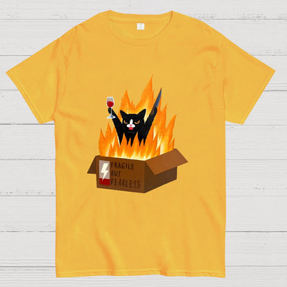 Fragile But Fearless Geek T-Shirt