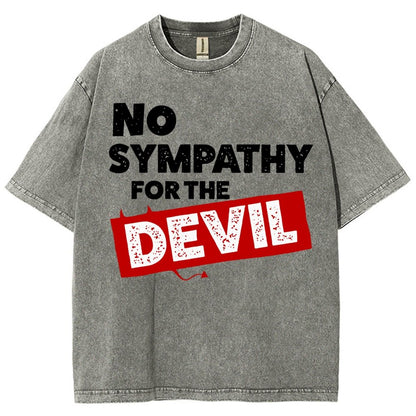 No Sympathy for The Devil(redbubble) Vintage Distressed T-shirt