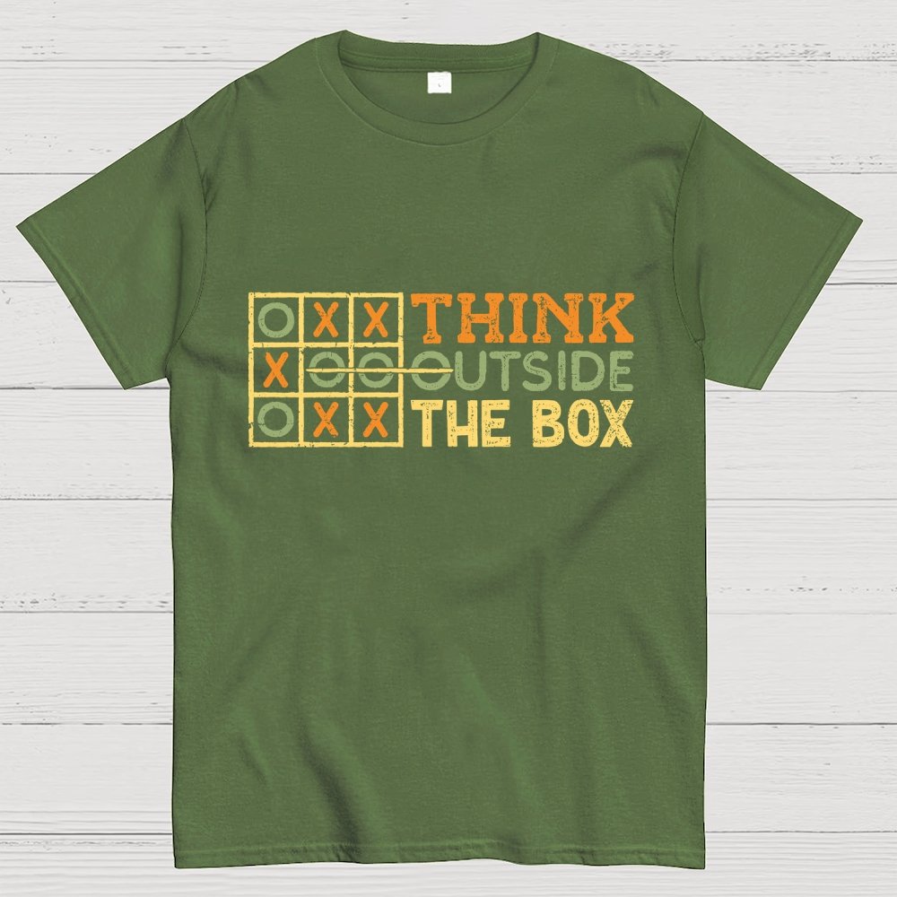 Thinking Outside The Box Geek T-Shirt