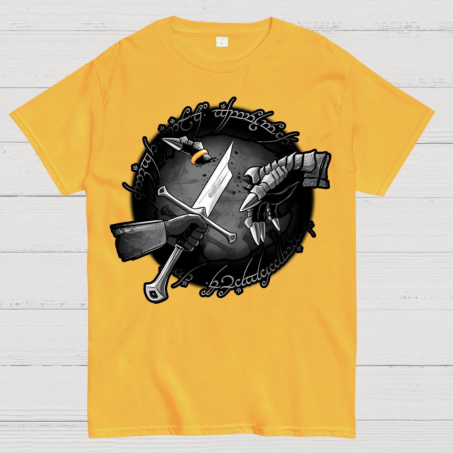 Cut Ring Geek T-Shirt