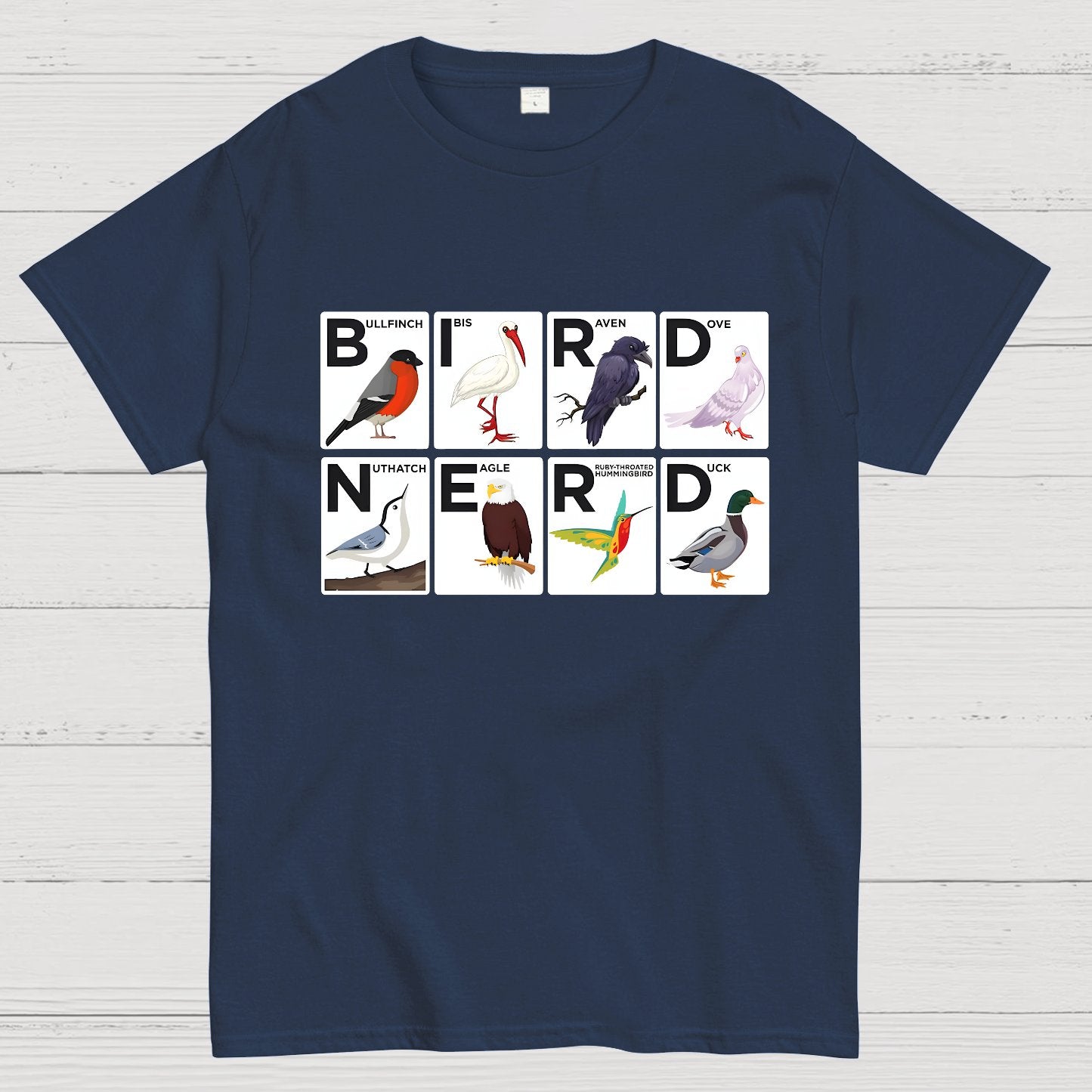 Bird Nerd Watching Vintage Retro Birdwatching Geek T-Shirt