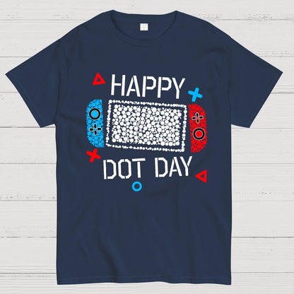 Happy International Dot Day Game Controller Geek T-Shirt