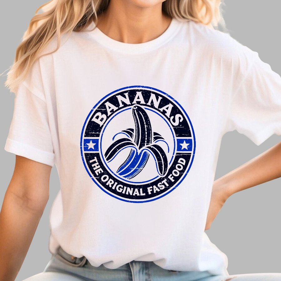 Bananas - The original Fast Food Geek T-Shirt