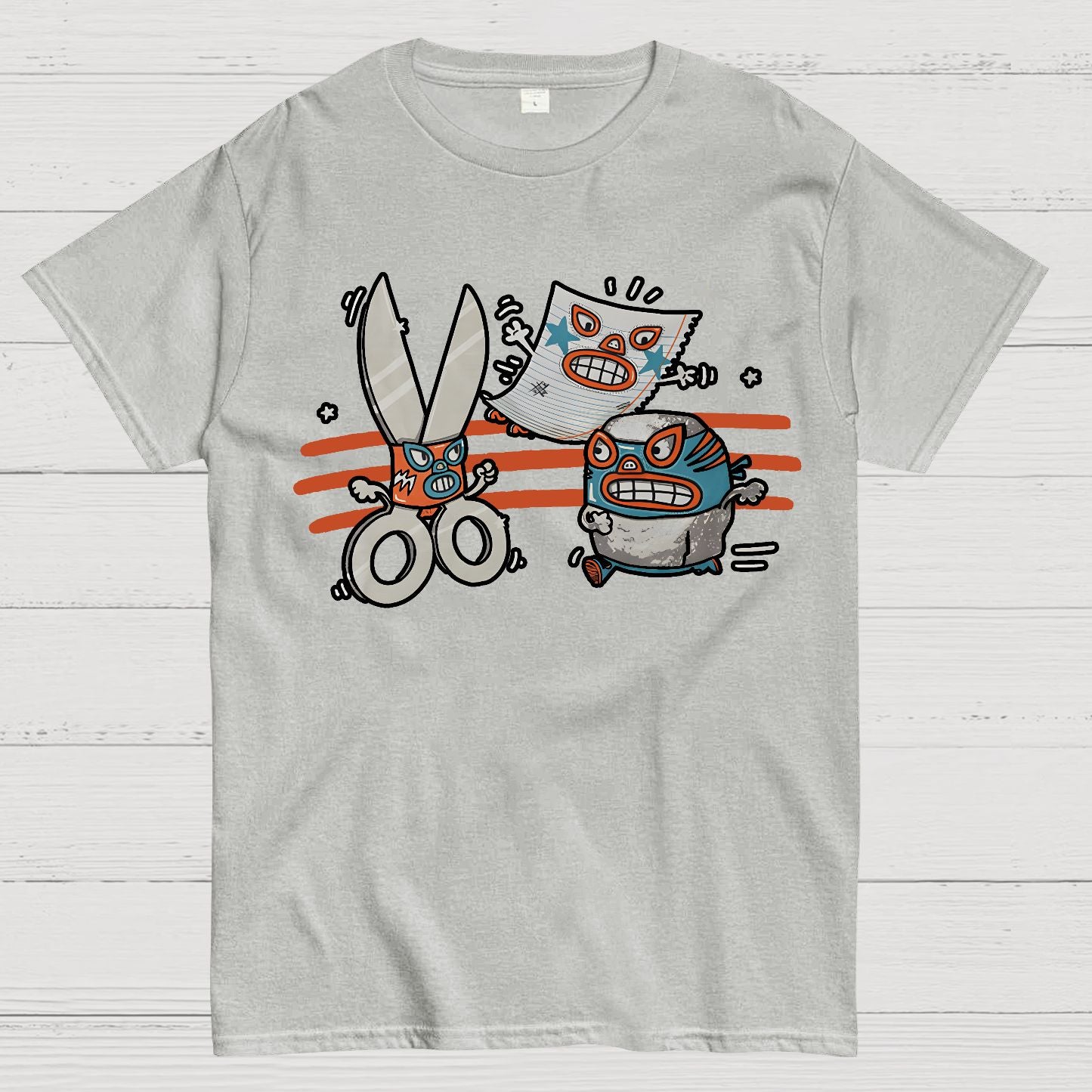 Rock, Paper, Scissor Geek T-Shirt
