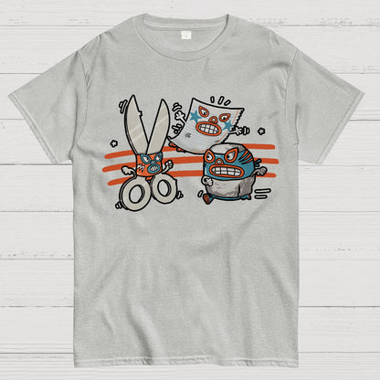 Rock, Paper, Scissor Geek T-Shirt