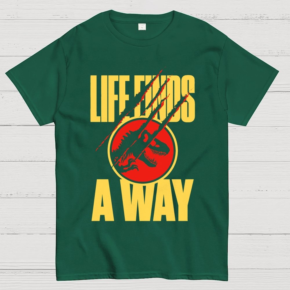 Life Finds A Way Unisex Geek T-Shirt