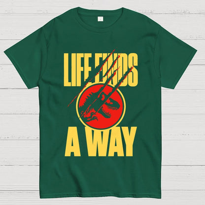 Life Finds A Way Unisex Geek T-Shirt