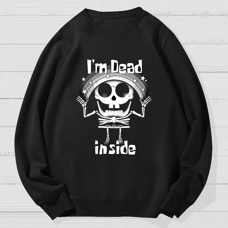 I'm Dead Inside Geek Cotton Sweatshirt