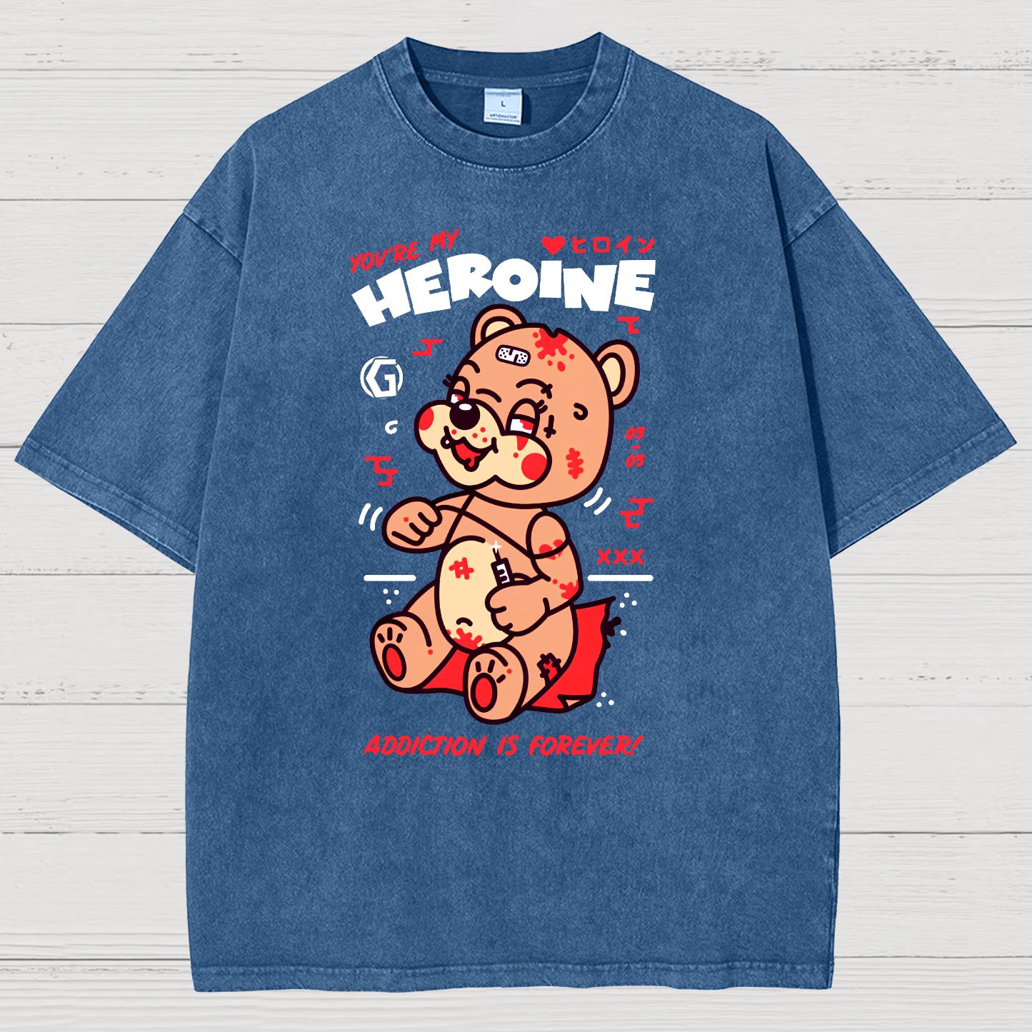 Addiction! Sarcasm Vintage Distressed T-shirt