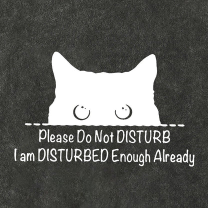 Please Do Not Disturb Vintage Distressed T-shirt