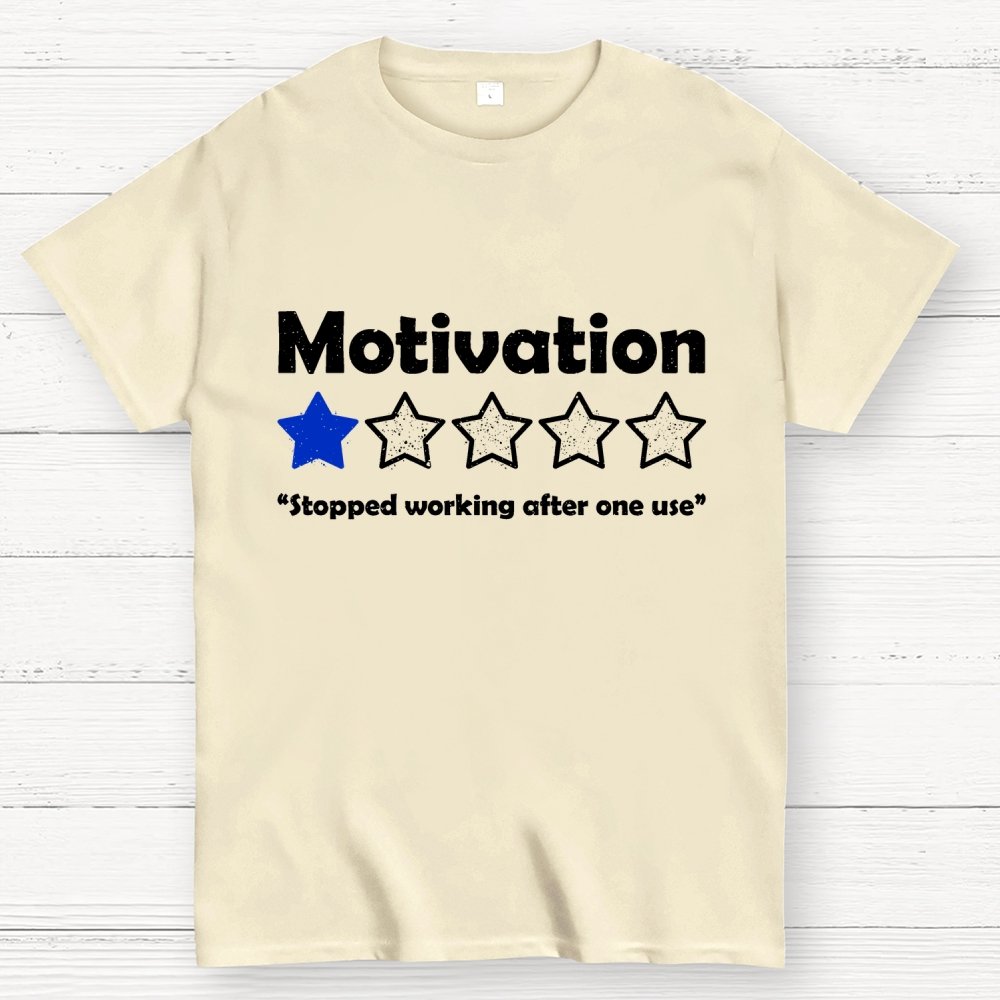 Motivation Review Geek T-Shirt