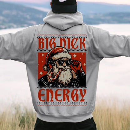 Big Nick Energy Printed Back Unisex Cotton Hoodie