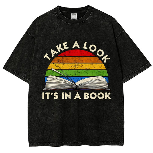 Take a Look Vintage Distressed T-shirt