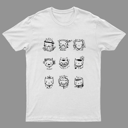 Mad Science Cats Geeky T-Shirt