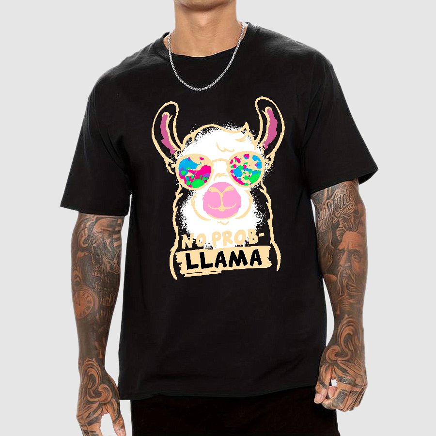 No probllama Geek T-Shirt