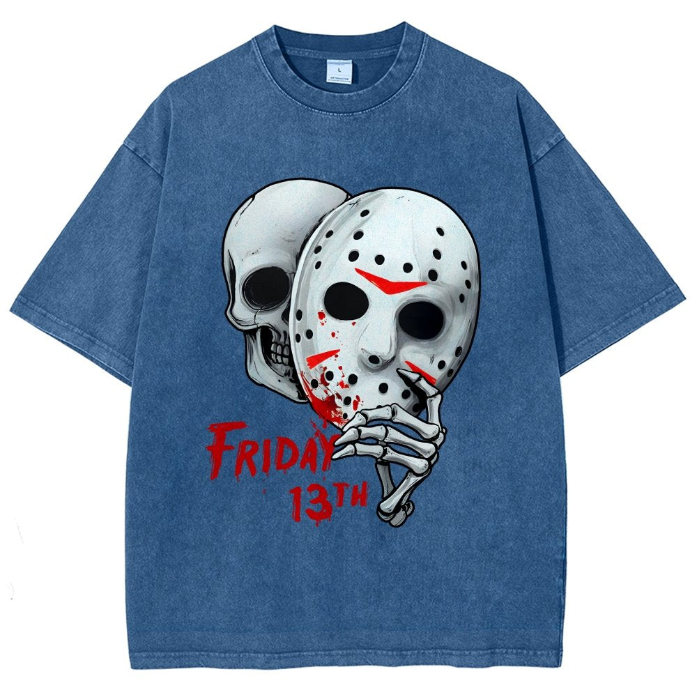 Friday 13th Vintage Distressed T-shirt