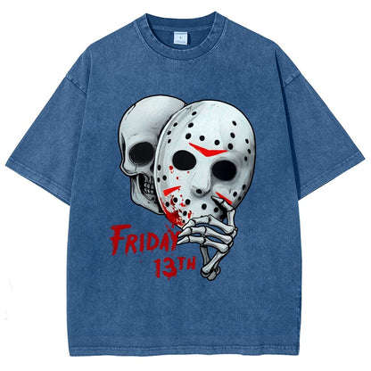 Friday 13th Vintage Distressed T-shirt