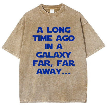 A Cosmos Far Away Vintage Distressed T-shirt
