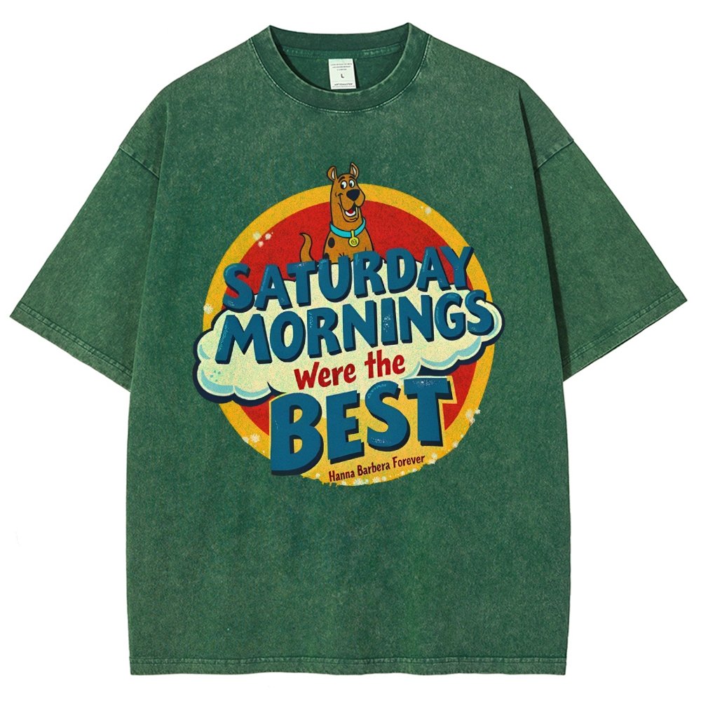 80s Saturday Morning Vintage Distressed T-shirt