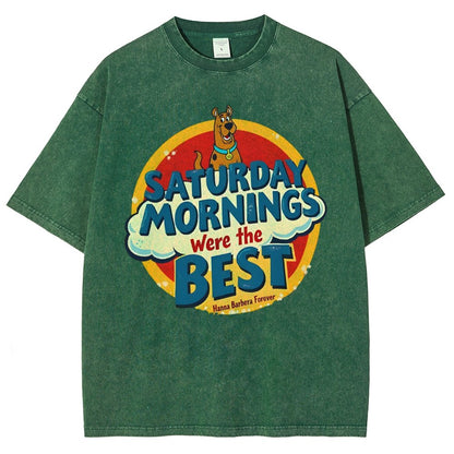 80s Saturday Morning Vintage Distressed T-shirt
