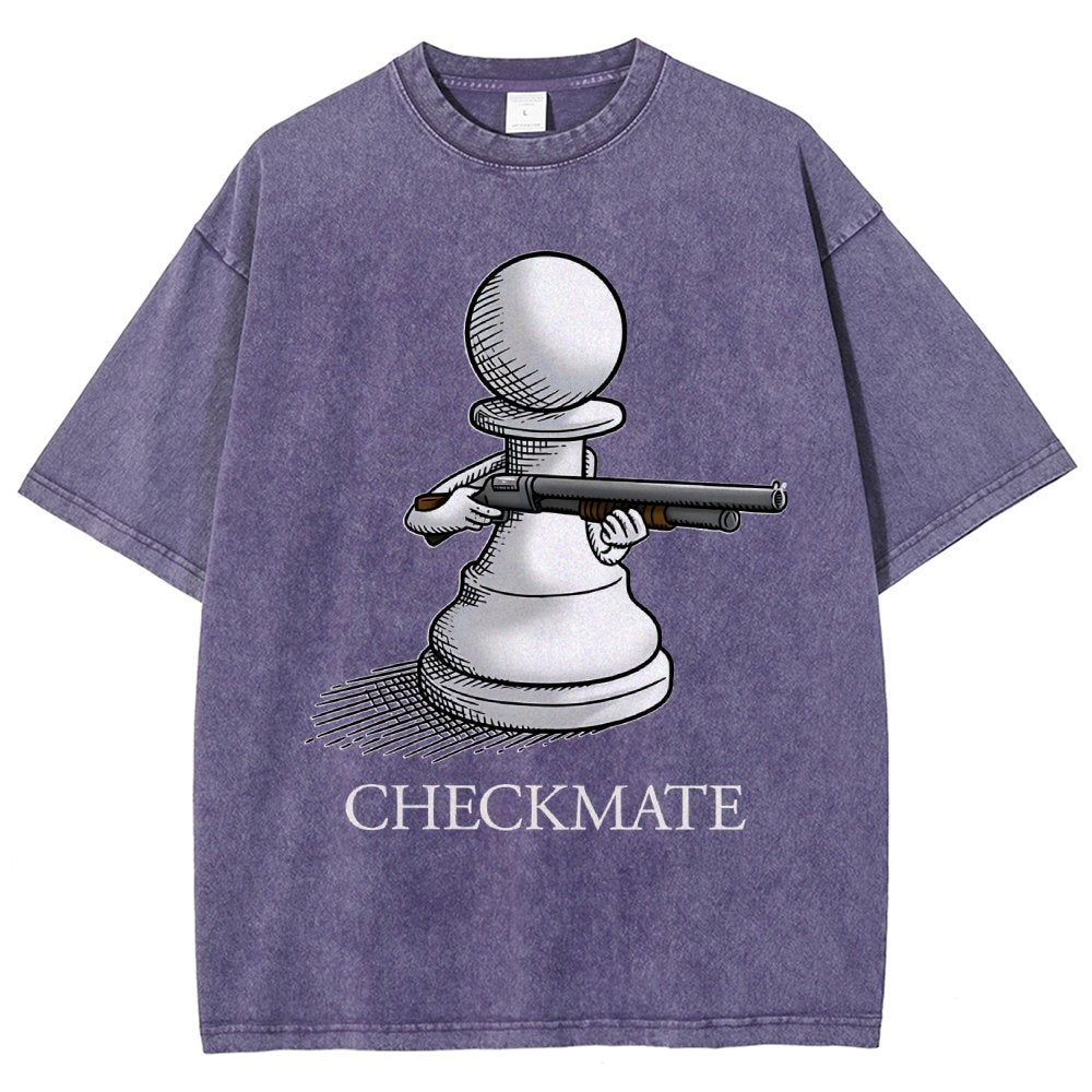 Checkmate Vintage Distressed T-shirt