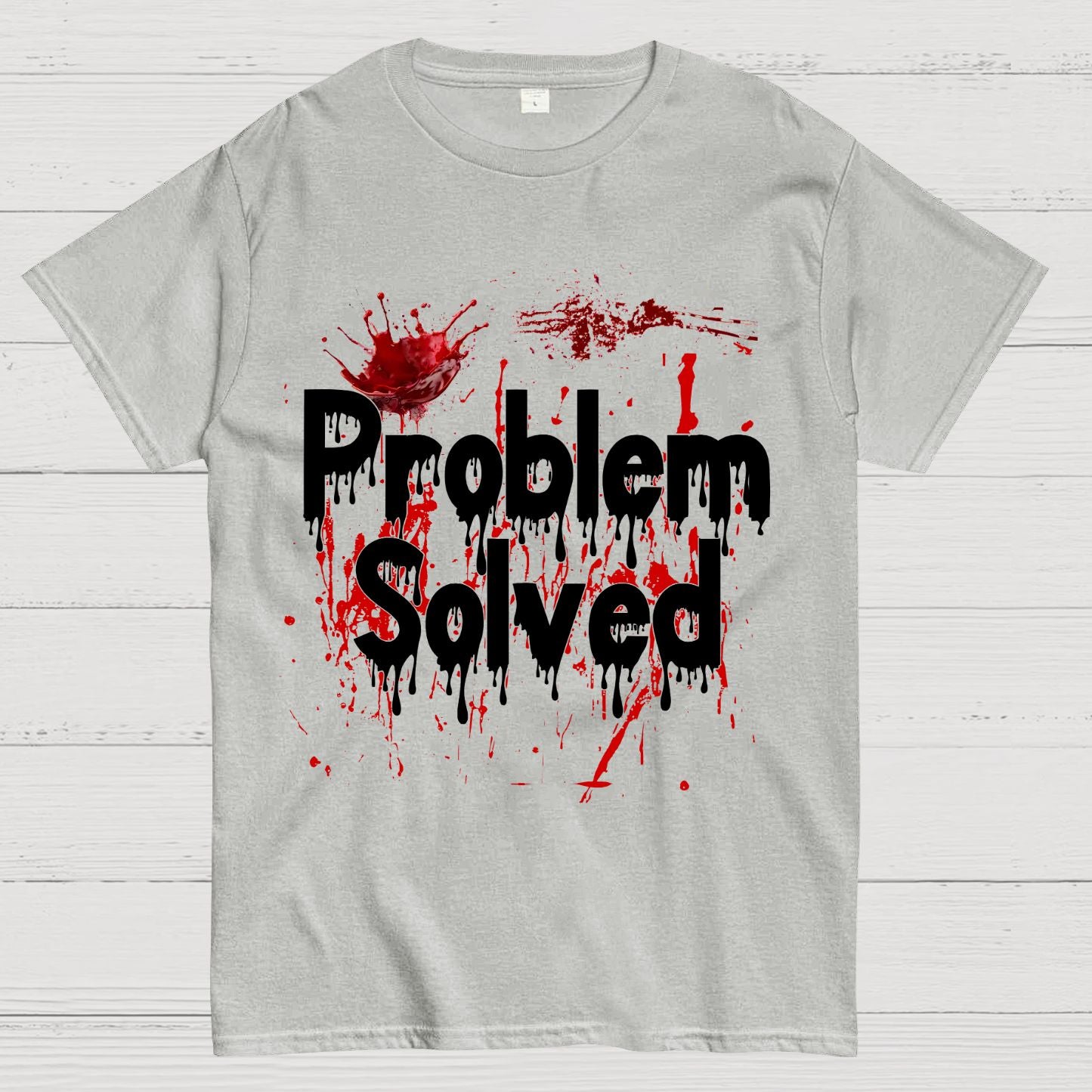 Problem Solved Funny Geek T-Shirt