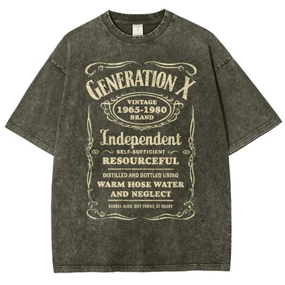 Barrel Aged, But Young At Heart Vintage Distressed T-shirt