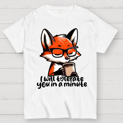 Tolerant Fox Geek T-Shirt