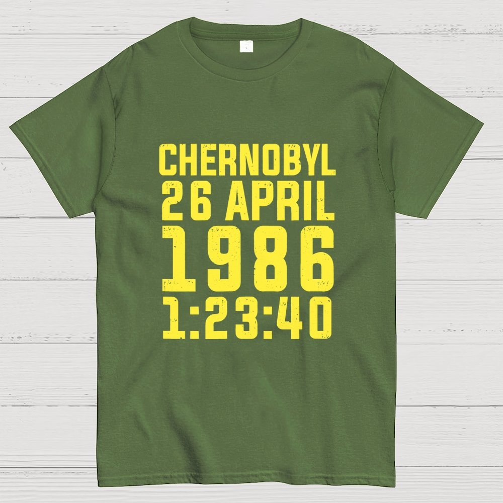 Chernobyl Nuclear Disaster Date And Time Geek T-Shirt