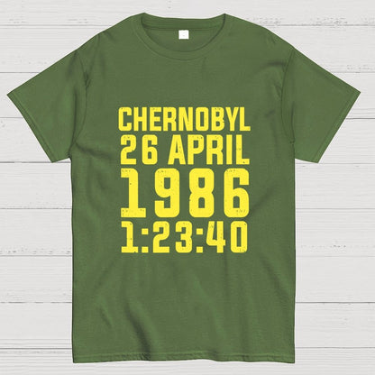 Chernobyl Nuclear Disaster Date And Time Geek T-Shirt