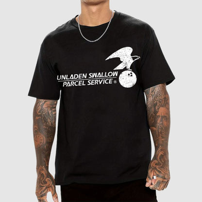 Unladen Swallow Parcel Service Geek T-Shirt