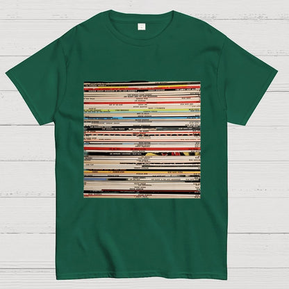 Vintage Vinyl Records Unisex Geek T-Shirt