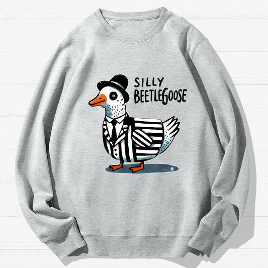 Beetle Goose Cotton Pullover Geek Cotton Sweatshirt