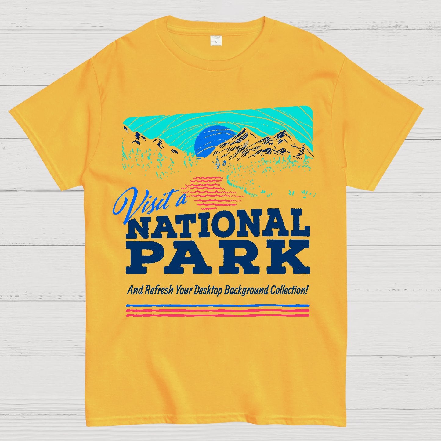 Visit a National Park Geek T-Shirt