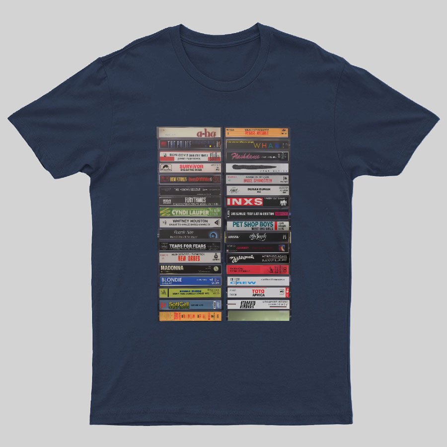 Classic Cassette Tape Geeky T-Shirt