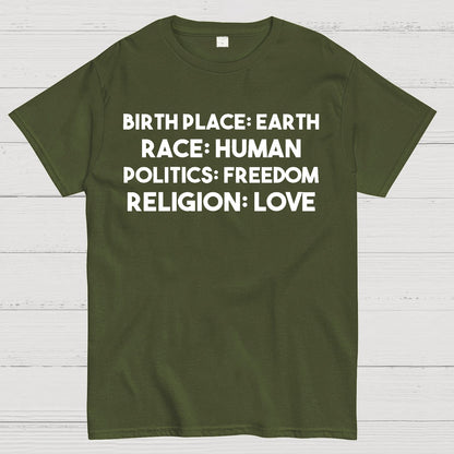 We Are Human Geek T-Shirt
