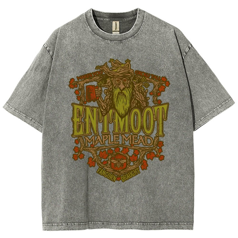 Enchanted Maple Mead Vintage Distressed T-shirt